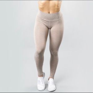 Nude Alphalete Halo Leggings Size Small